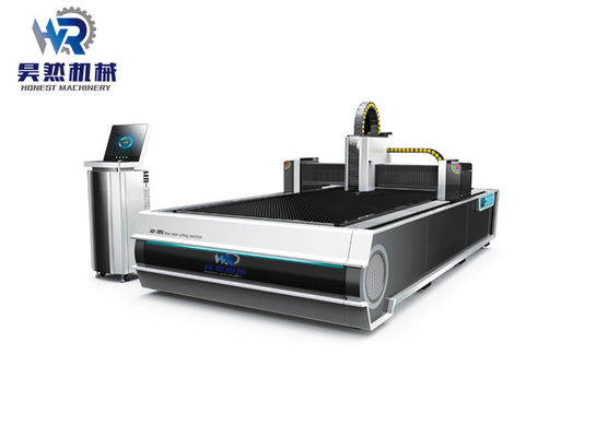 Mesin Pemotong Logam Laser Serat 1500 * 3000mm, Pemotong Laser Berkecepatan Tinggi 1530