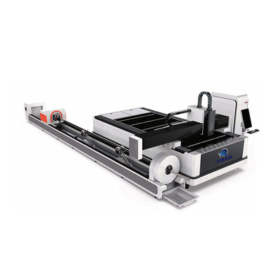 Mesin Pemotong Laser Serat Logam CNC Daya Tinggi Mendukung CAD