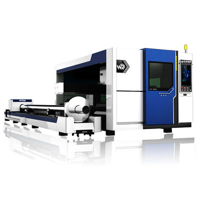 2000W 3000W 4kw Mesin Pemotongan Laser Serat CNC 80m / Min