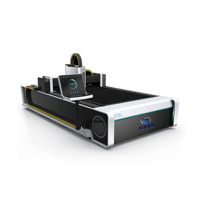 IPG 2000w 1530 Pemotong Laser Serat Kontrol CNC 100m / Min