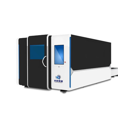Gantry Double Drive 1000w Fiber Laser Cutting Machine Untuk Lembaran Logam