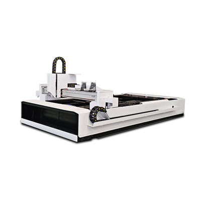4000W 1530 Mesin Pemotong Laser Serat Logam Mendukung Format DXF