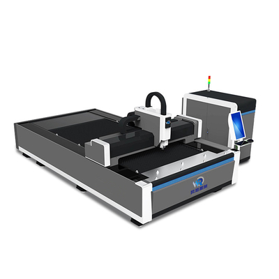Logam 60000mm / Min Mesin Pemotong Laser Serat CNC Kontrol CAD