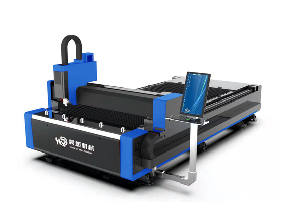 Mesin Pemotong Laser Serat Aluminium CNC untuk Produk 3000mm 1500mm